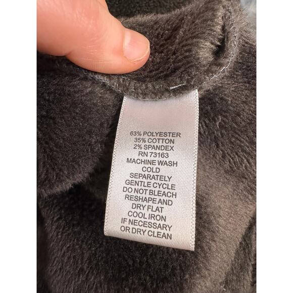 Cable & Gauge Drapey Slouchy Flowy Wrap Cardigan Sweater Poncho - Picture 3 of 4